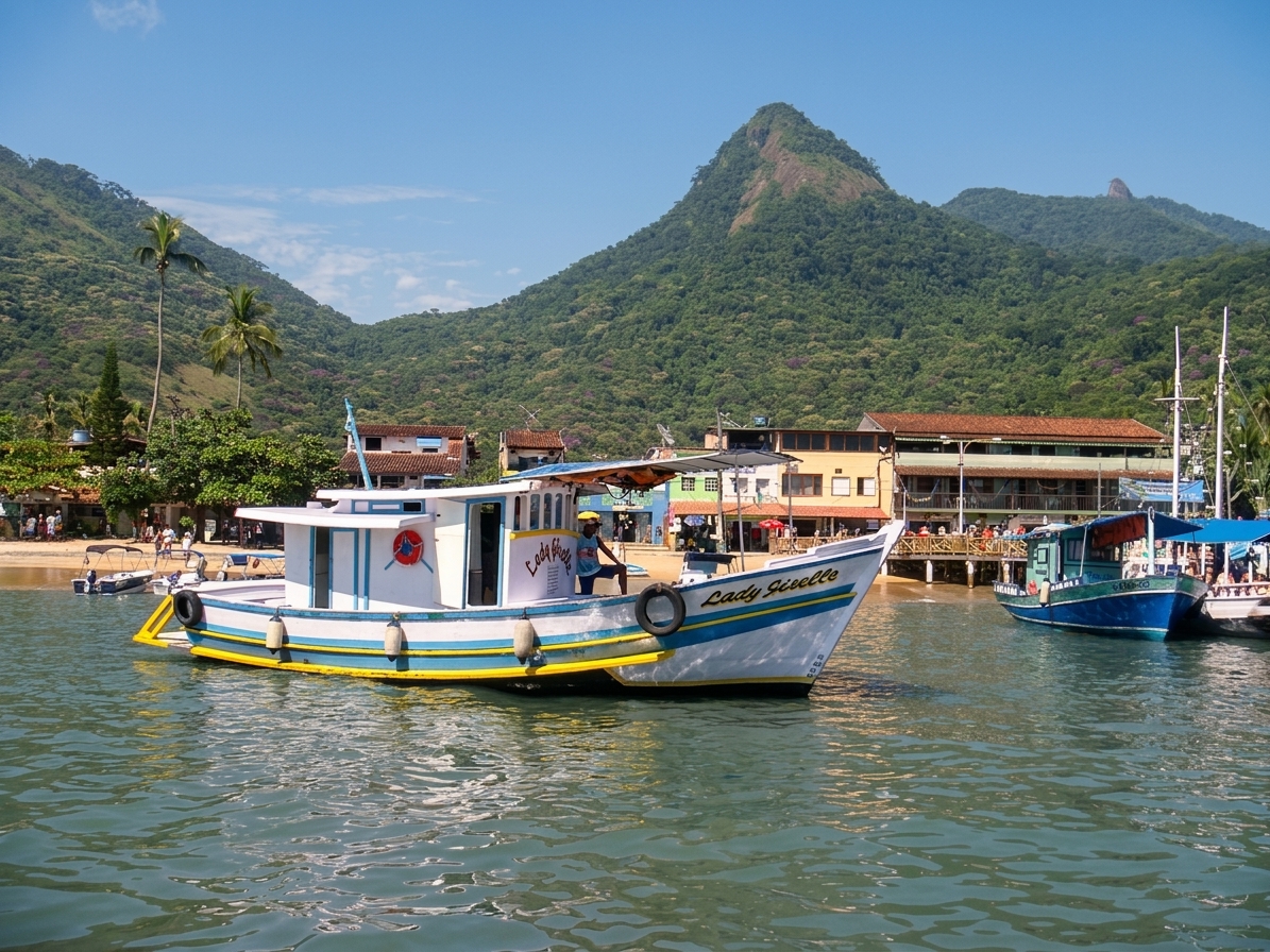 Vila do Abraão: A Porta de Entrada para a Ilha Grande