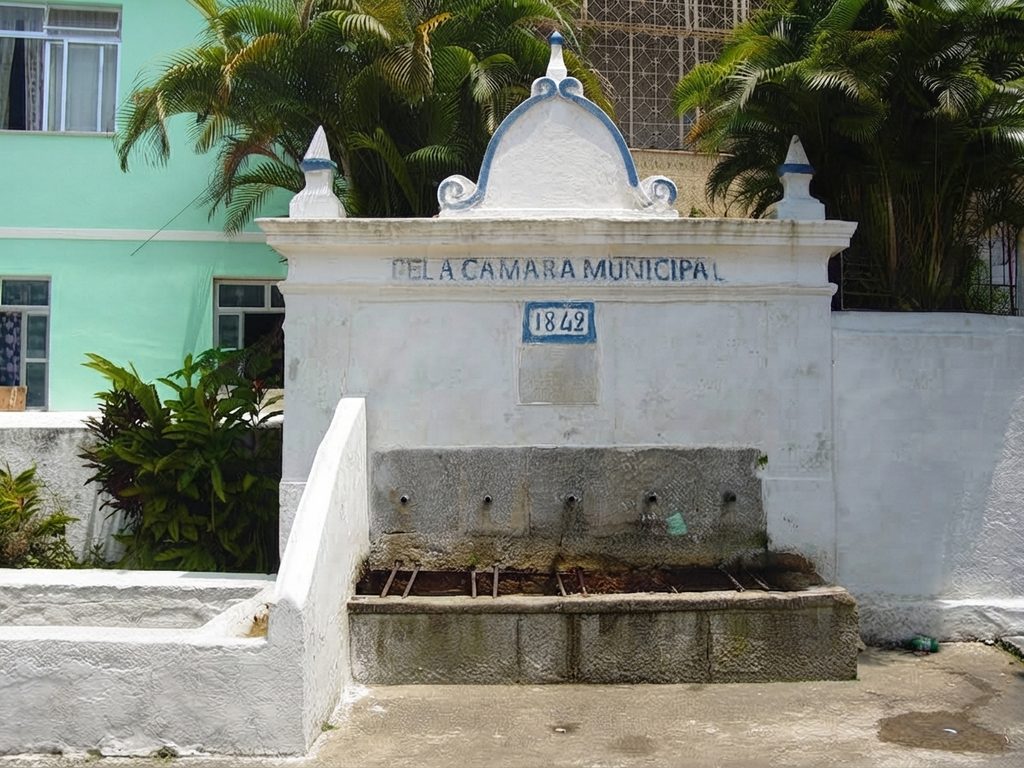 a lenda do chafariz da carioca.