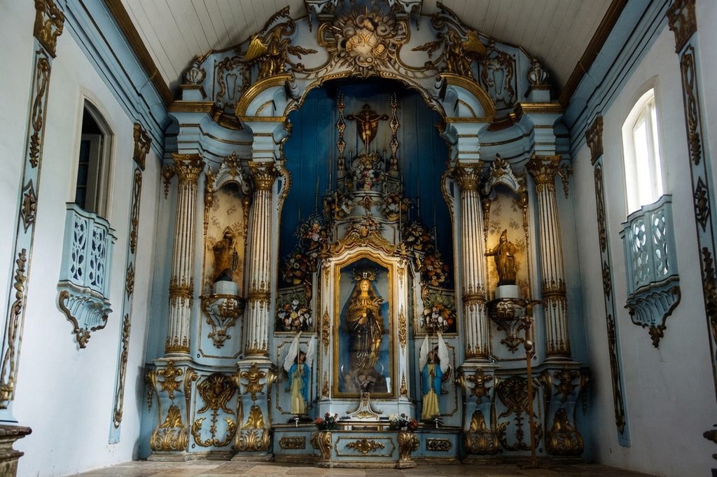 altar da igreja matriz nossa senhora da conceição.