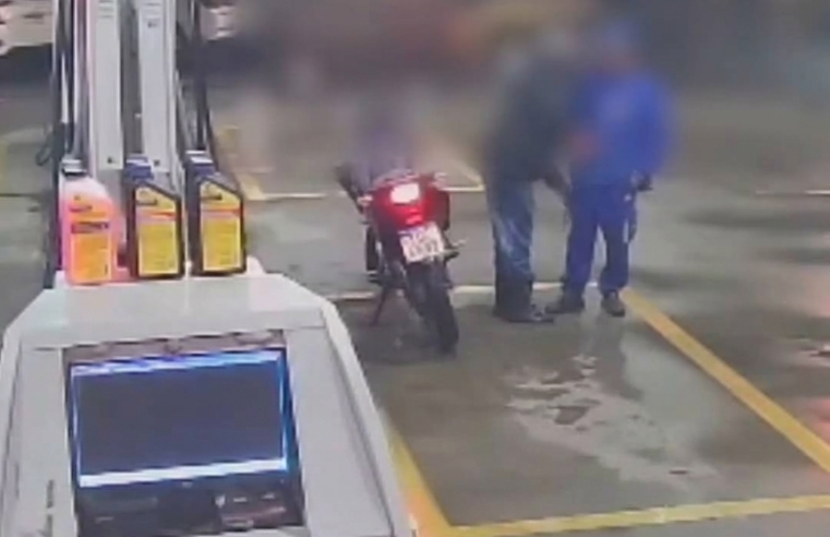 Homem é preso após roubar posto de combustíveis na Japuíba