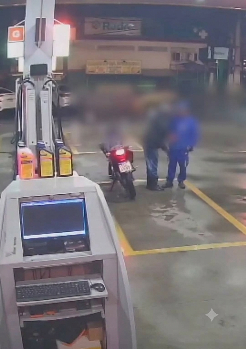 Homem é preso após roubar posto de combustíveis na Japuíba