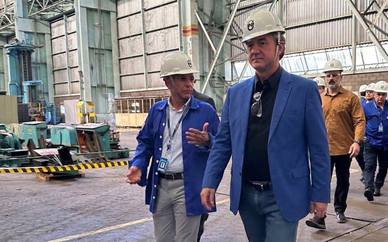 Irmãos Batista visitam Nuclep em Itaguaí para discutir futuro da usina Angra 3