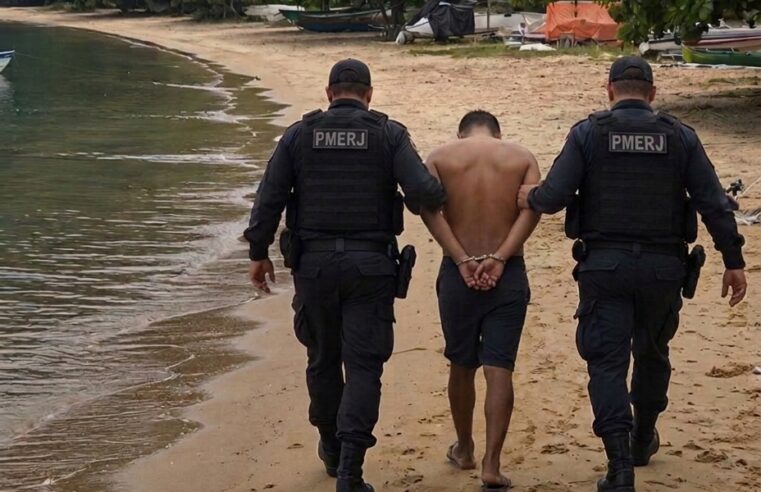 Mulher é resgatada de cárcere privado na Praia de Matariz, na Ilha Grande