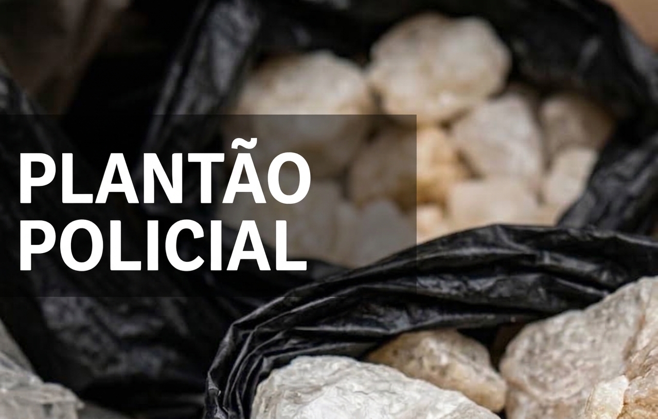 Operação da Polícia Civil e Militar apreende 3,1 mil pedras de crack e prende suspeito em Angra dos Reis