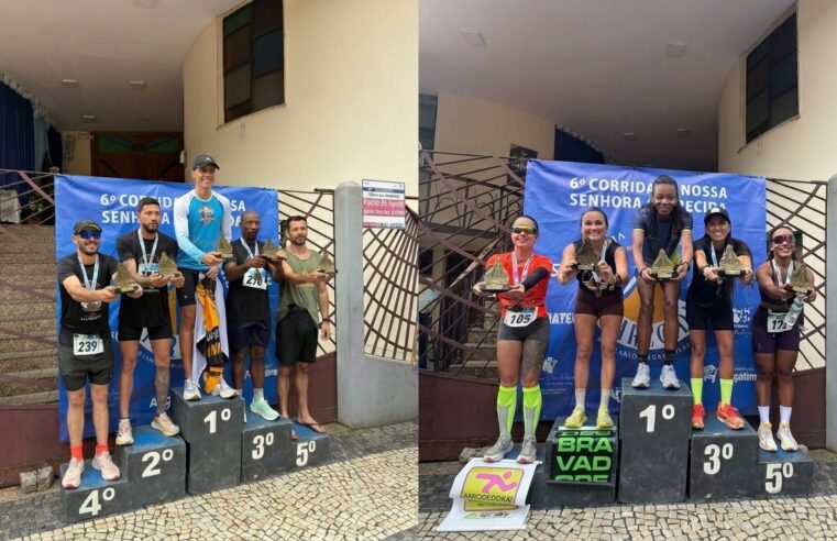 Renan Jordão e Edna Rodrigues vencem corrida de Nossa Senhora Aparecida em Angra